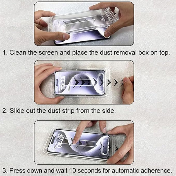 3-in-1 iPhone Schermbescherming - iShield Privacy