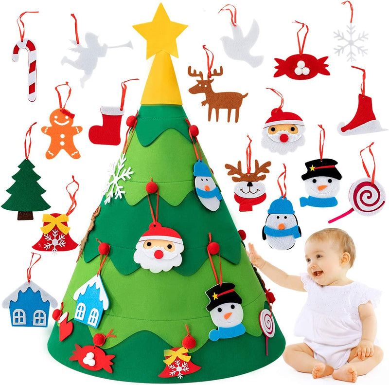 Festive Felt | De kerstboom van je kinderen!