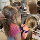 Glitterend Haar Tinsel Kit – Strengen van Glitter!
