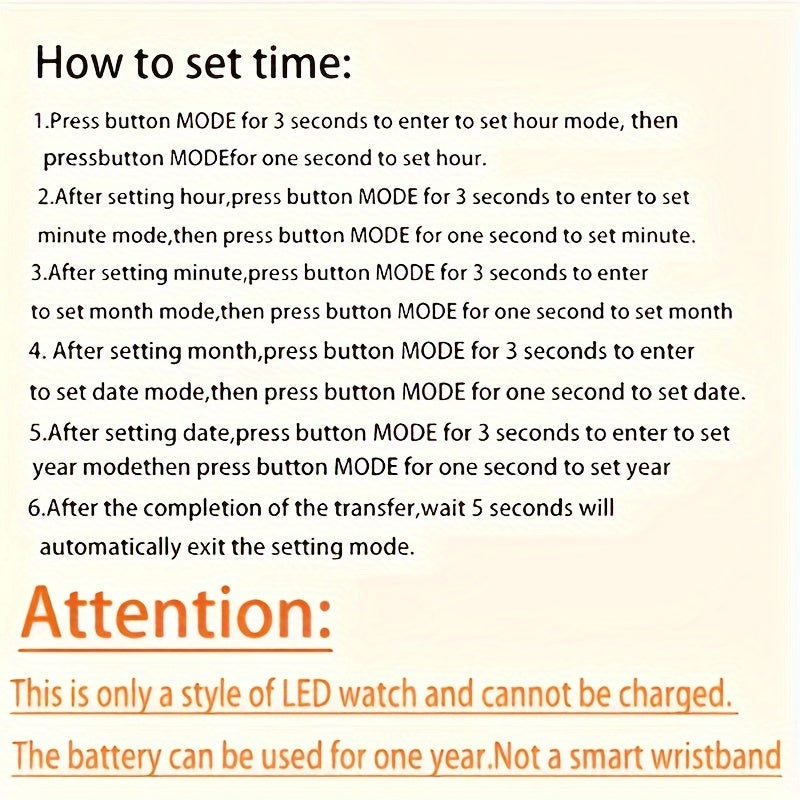 Lichtgevend Kinderhorloge - Kleurrijk LED Display en Sportief Design