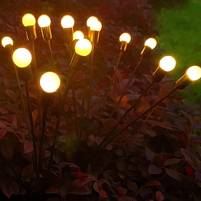 Zwevende Solar-Tuinlampen met Vuurvliegjes-effect – FireGlow