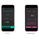 App-programmeerbare LED-feestbril - GlowBeat