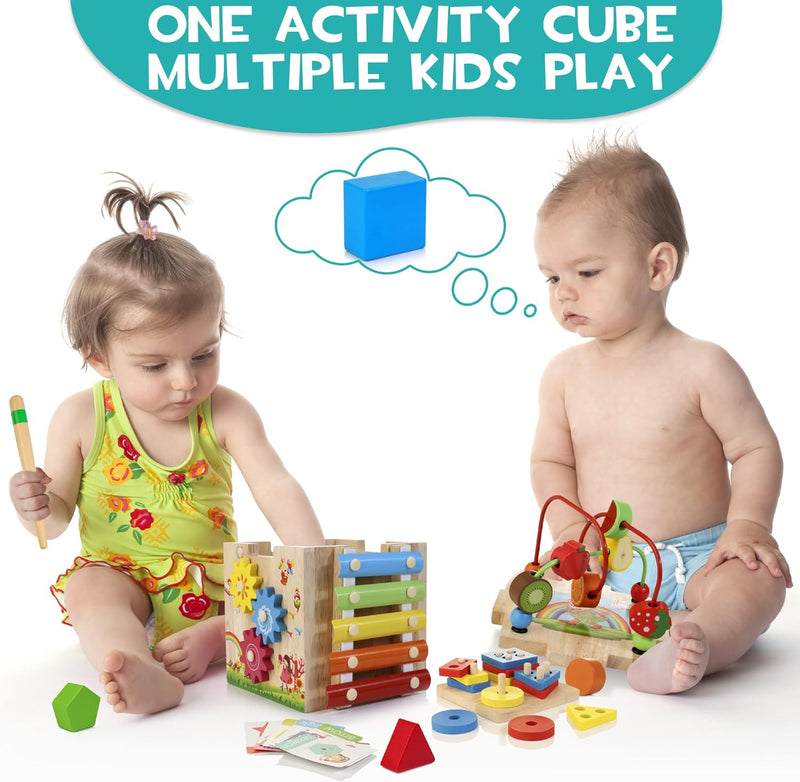 8-in-1 Montessori Speelblok – Cubbi