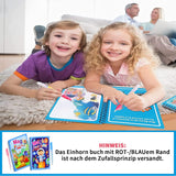 Set van 4 Herbruikbare Waterverfboeken – AquaColor Boeken