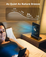 BreezeMax | Ultra-Stil Sterke Wind Kleine Tafelventilator