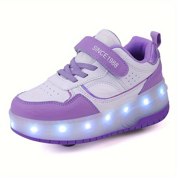 GlowRiders Roller Sneakers - Voor Kinderen met Lichtspektakel