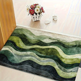 Geometrische Golf Badmat – Perfect voor Badkamer of Entree