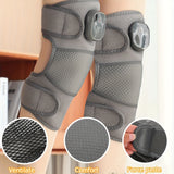 Draadloze Knie- en Beenmassager met Warmtefunctie – Verstelbare Compressie voor Optimale Pijnverlichting