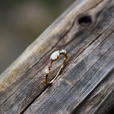 "Liefde en Eerlijkheid" - Opal Vintage Ring - Isabella