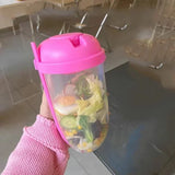 Salad Cup | De ultieme draagbare saladebeker voor drukke levensstijlen!
