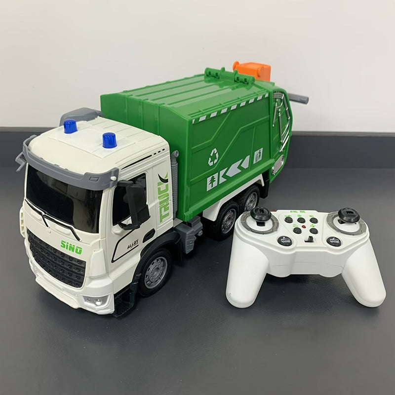 EcoTruck RC Vuilniswagen - Realistische Speelgoedwagen met Licht & Geluid