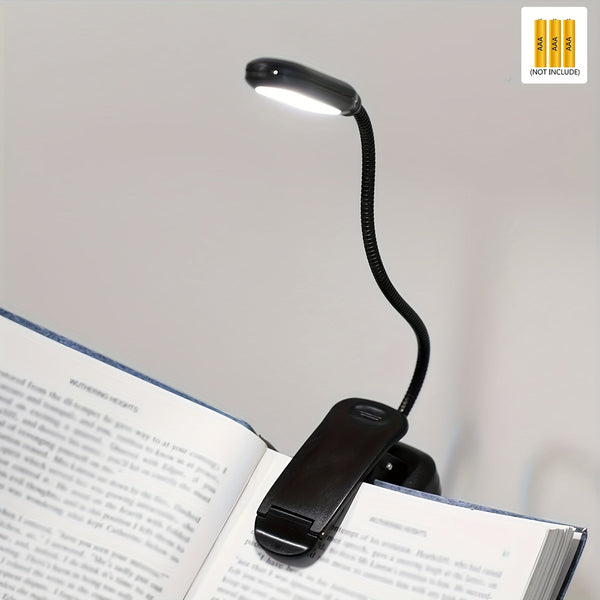 Flexibele Cliplamp - Draagbare Leeslamp met Verstelbare Hals voor Thuis of Op Reis