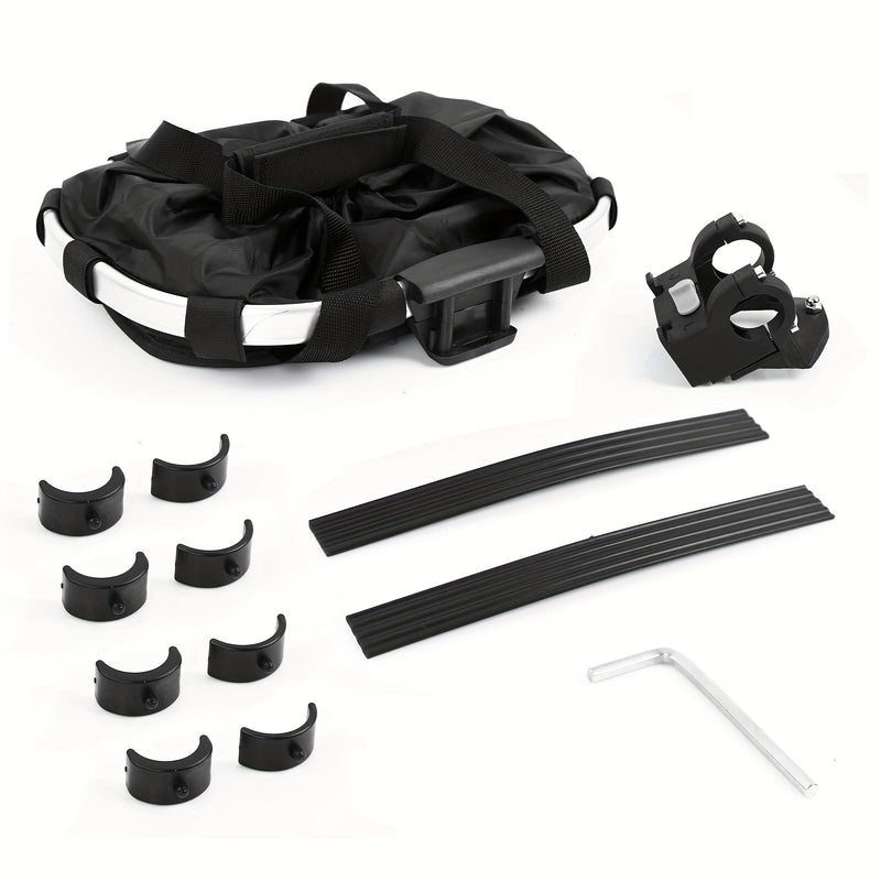 Opvouwbare Fietsmand – Hoge Capaciteit en Stevige Draagcapaciteit voor Fietsen en Dieren