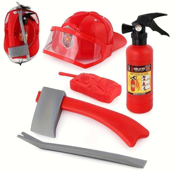Brandweerman Actie Set voor Kinderen - Voor Speels Avontuur en Creatief Rollenspel