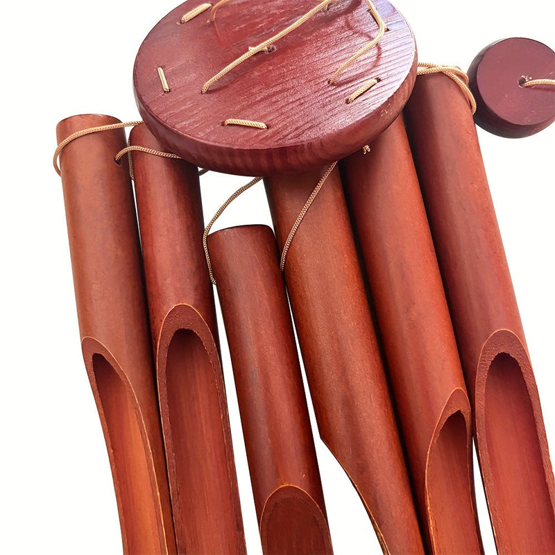 Handgemaakte Bamboe Windgong – Ideaal voor Buiten en Binnen met Rustgevende Geluiden