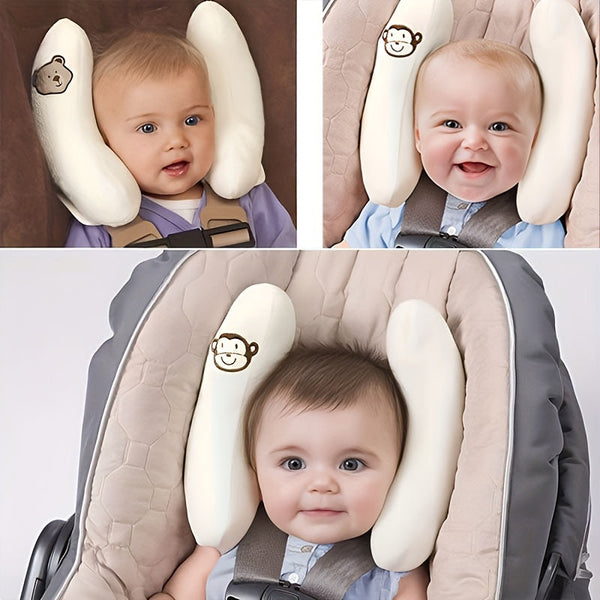 Banana Buddy Baby Kussen - Voor Comfort en Rustig Reizen