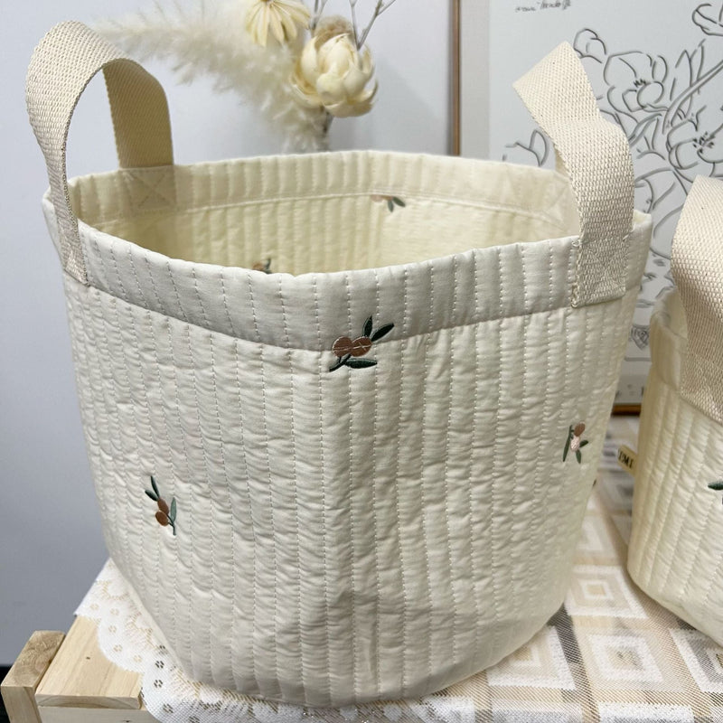 Gequiltete Stoffopbergtas voor de kinderkamer – 1+1 Gratis