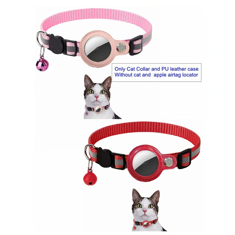 Reflecterende Kattenhalsband – Veiligheidsbuckle en Bel voor Extra Zichtbaarheid
