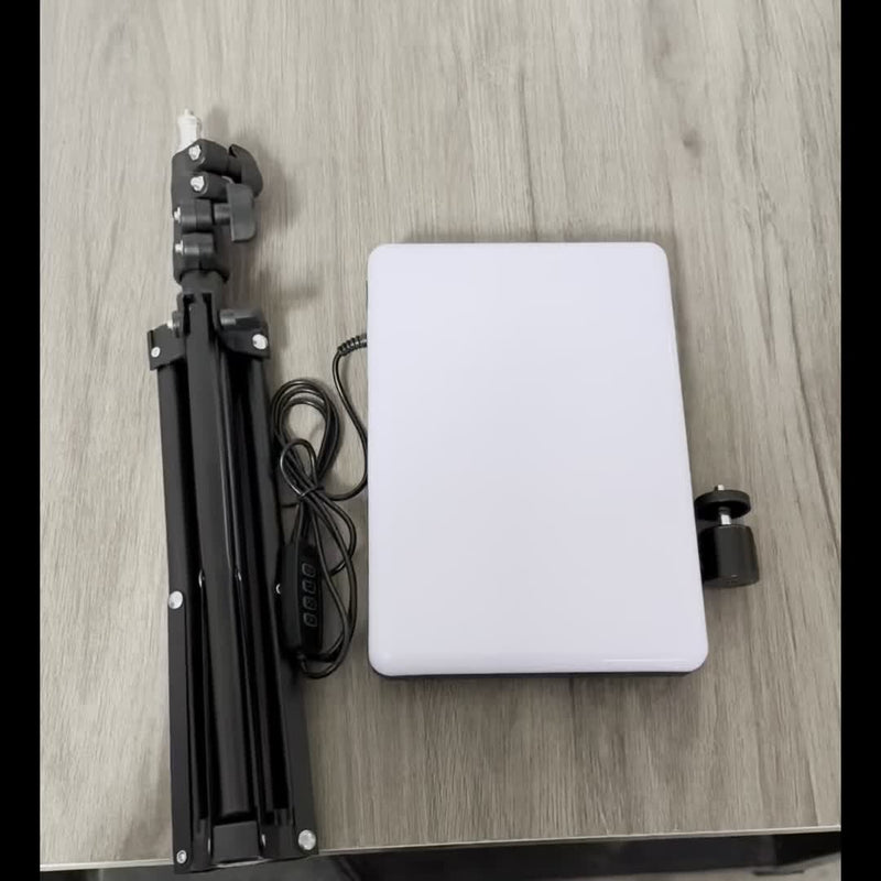 Verstelbaar Lichtstatief en Lamp – Ideaal voor Fotografie, Studio-opstellingen en Video-opnamen