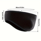 Fleece Oorwarmer Headband - Perfect voor Buitenactiviteiten in de Winter