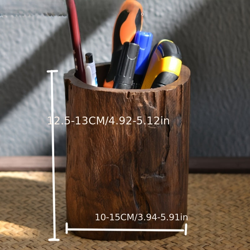 NatureWood Pennenhouder – Authentieke Sfeer voor je Werkplek