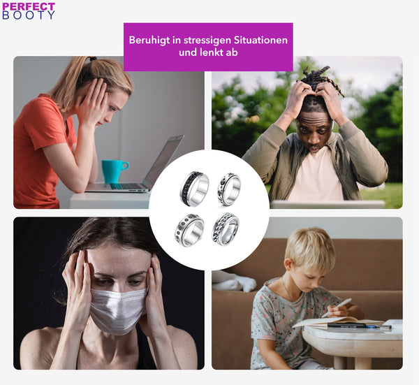 Stijlvolle Draai-Ring – SpinCalm