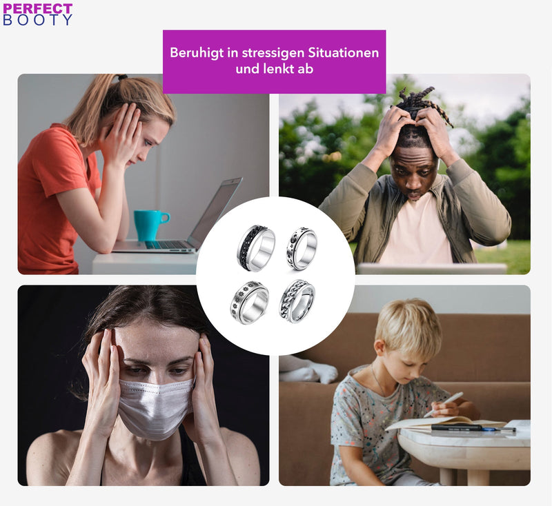 Stijlvolle Draai-Ring – SpinCalm