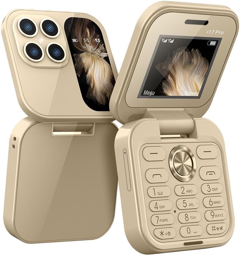Compacte Opvouwbare Mini-telefoon – FlipLite