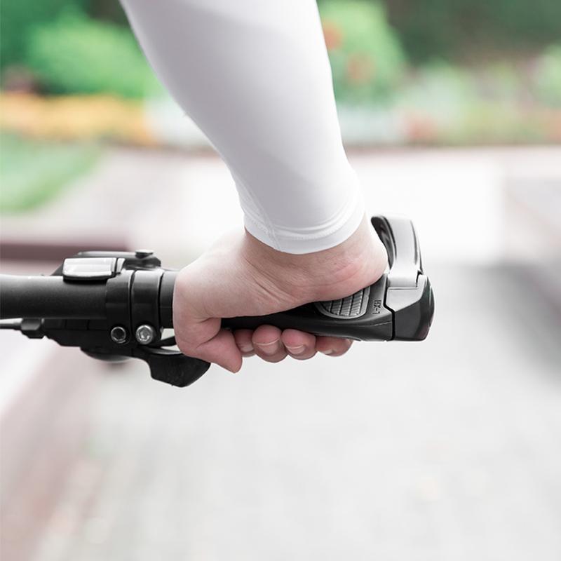 Fiets handvat van aluminiumlegering en siliconen