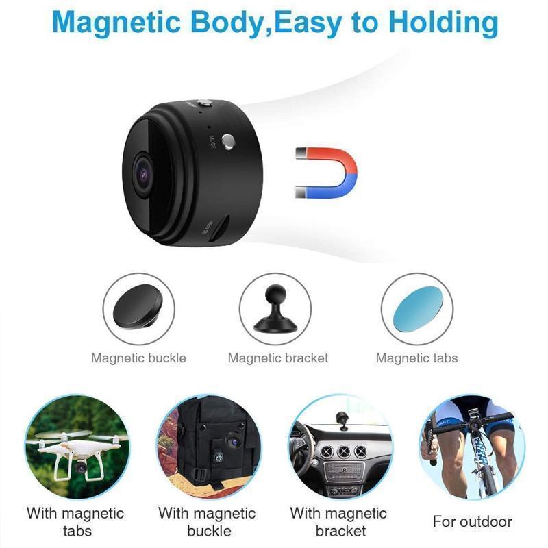 1080p Magnetische WiFi Mini Camera-RV Aanhangwagen Achteruitrijcamera