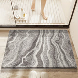 Fluffy Flocking Badmat – Absorberend en Zacht voor Badkamer of Keuken