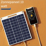 Draagbaar Zonnepaneel met USB – Altijd en Overal Energie