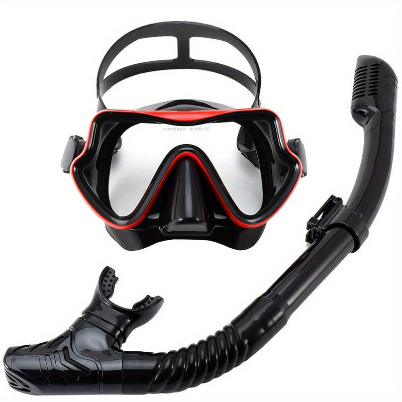 AquaClear Snorkelset – Lekvrij, Comfortabel en Met Groot Zicht