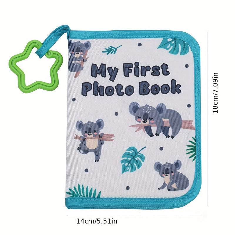 Giraffe Themed Fotoalbum – Duurzaam Herinneringenboek voor Baby's Eerste Foto's