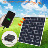 Draagbaar Zonnepaneel met USB – Altijd en Overal Energie