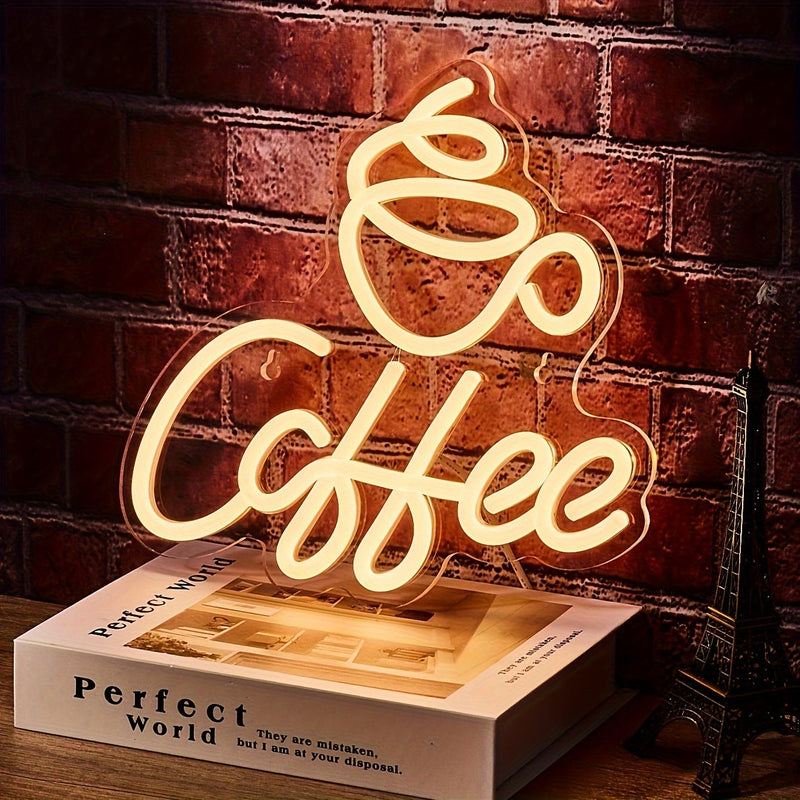 LED-Neonschild in Koffiestijl – Jules