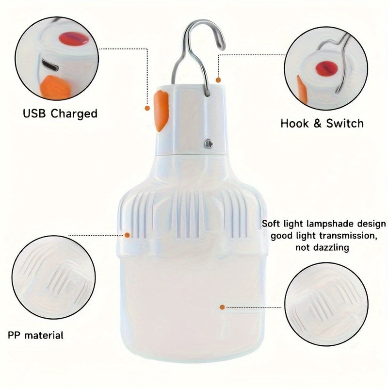 Lichtkracht Pro Campinglamp – Dimbaar en USB-oplaadbaar