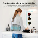Draadloze Verwarmde Massageband voor Rug en Taille – 3 Instelbare Warmte- en Trillingsmodi voor Maximale Ontspanning