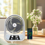 Draagbare Zonne-energie Ventilator en Nachtlamp – Multifunctioneel en Oplaadbaar