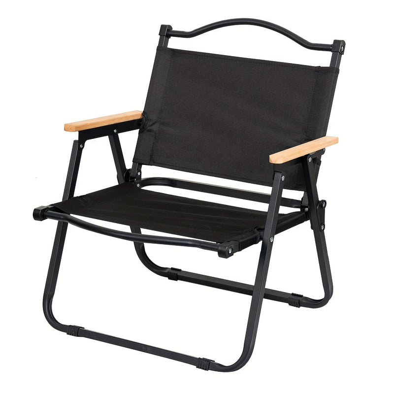 Draagbare Opvouwbare Campingstoel – Robuust Aluminium Frame en Comfortabele Zitting