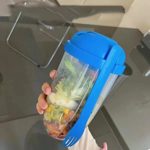 Salad Cup | De ultieme draagbare saladebeker voor drukke levensstijlen!