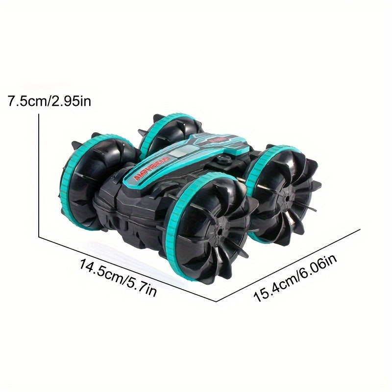 Amfibische Stunt RC Auto - Snel, Robuust en Waterdicht voor Avonturen