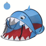 Kinderen Dinosaurus, Haai & Beer Pop-Up Speeltent Set met UPF 50 – Ademend & Draagbaar voor Baby's & Peuters