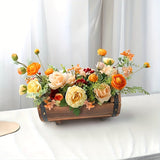 Vintage Houten Bloembak Set – Stoere Eyecatcher voor Binnen en Buiten