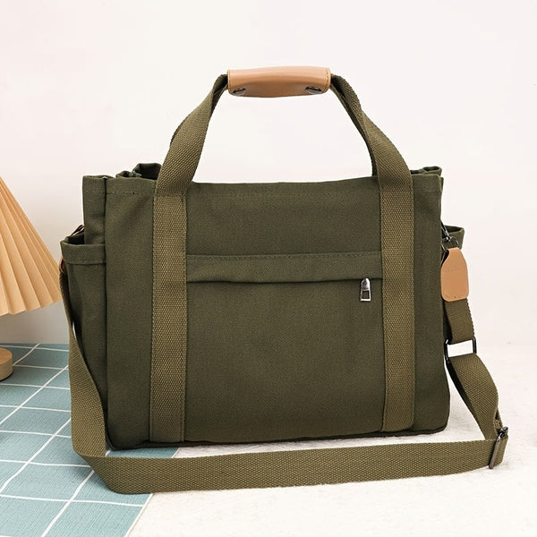 ComfortCarry Dames Tote Tas – Lichtgewicht met Afneembare Band en Veel Opbergruimte