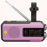 Daykit Draagbare AM/FM Radio – Met Zonnepaneel en Zaklamp