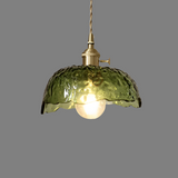 Elegante Glazen Hanglamp – Moderne Messing & Glazen Hanglamp