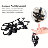 24-Tand Anti-Slip Crampons – Perfect voor Wandelen, Klimmen en Wintersport