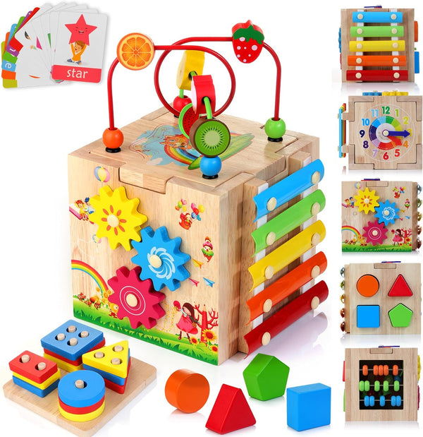 8-in-1 Montessori Speelblok – Cubbi