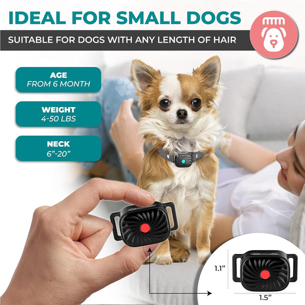 BarkEase Anti-Blaf Halsband | Voor Kleine Honden